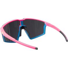 Rückansicht von Julbo Edge Sportbrille neonpink-rosa