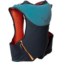 Rückansicht von Dynafit ALPINE 8 Trinkrucksack storm blue-blueberry