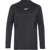 Nike PRO Funktionsshirt Jungen - black-white