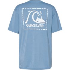 Rückansicht von Quiksilver DNA Surf Shirt Herren blue shadow