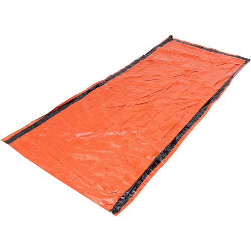 Rückansicht von Origin Outdoors Ultralite Bivy Biwaksack orange