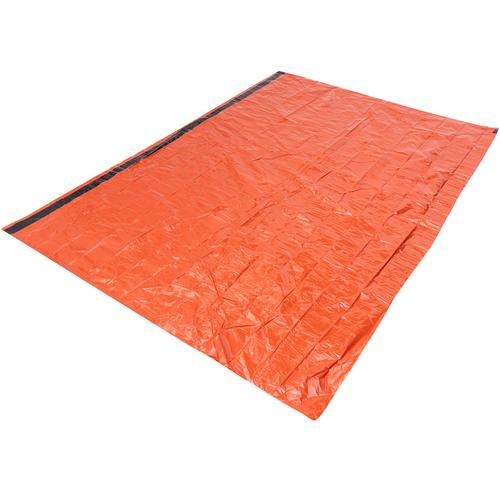 Rückansicht von Origin Outdoors Ultralite Bivy Biwaksack orange