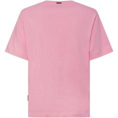 Rückansicht von Kleinigkeit Life is better with Yoga T-Shirt Damen bubble pink