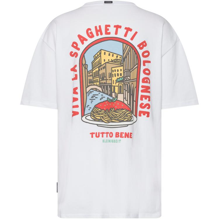 Kleinigkeit Kleinigkeit Big Viva La Spaghetti T-Shirt Herren - white - 0 | SportScheck