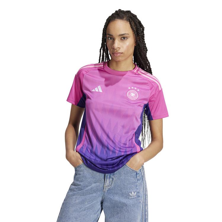 adidas adidas DFB EM24 Ausw&auml;rts Teamtrikot Damen - semi lucid fuchsia-team colleg purple - 0 | SportScheck