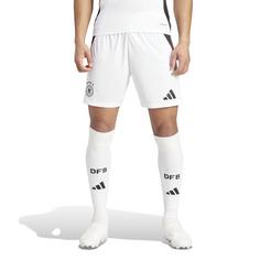 Rückansicht von adidas DFB EM24 Heim Fußballshorts Herren white