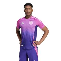 Rückansicht von adidas DFB EM24 Auswärts Authentic Fußballtrikot Herren semi lucid fuchsia-team colleg purple