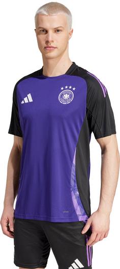 Rückansicht von adidas DFB EM24 Fanshirt Herren team colleg purple
