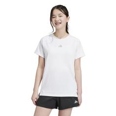 Rückansicht von adidas Funktionsshirt Kinder white-reflective silver