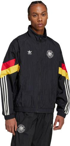 Rückansicht von adidas DFB EM24 Trainingsjacke Herren black