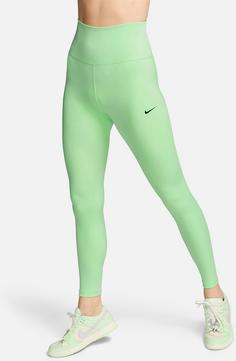 Rückansicht von Nike ONE Dri-Fit Tights Damen vapor green-black