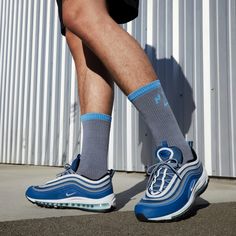 Rückansicht von Nike Air Max 97 Sneaker Herren court blue-glacier blue-pure platinum
