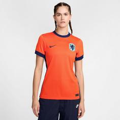 Rückansicht von Nike Niederlande 2024 Heim Fußballtrikot Damen safety orange-blue void-copa-blue void
