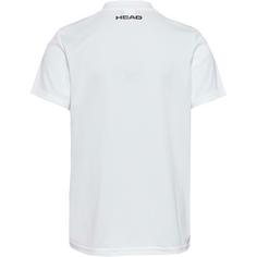 Rückansicht von HEAD TOPSPIN Tennisshirt Kinder white-multi