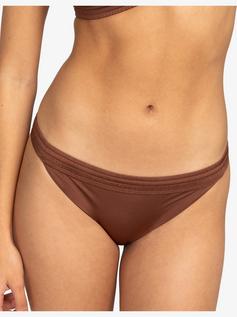 Rückansicht von Roxy Silky Islandq Bikini Hose Damen root beer