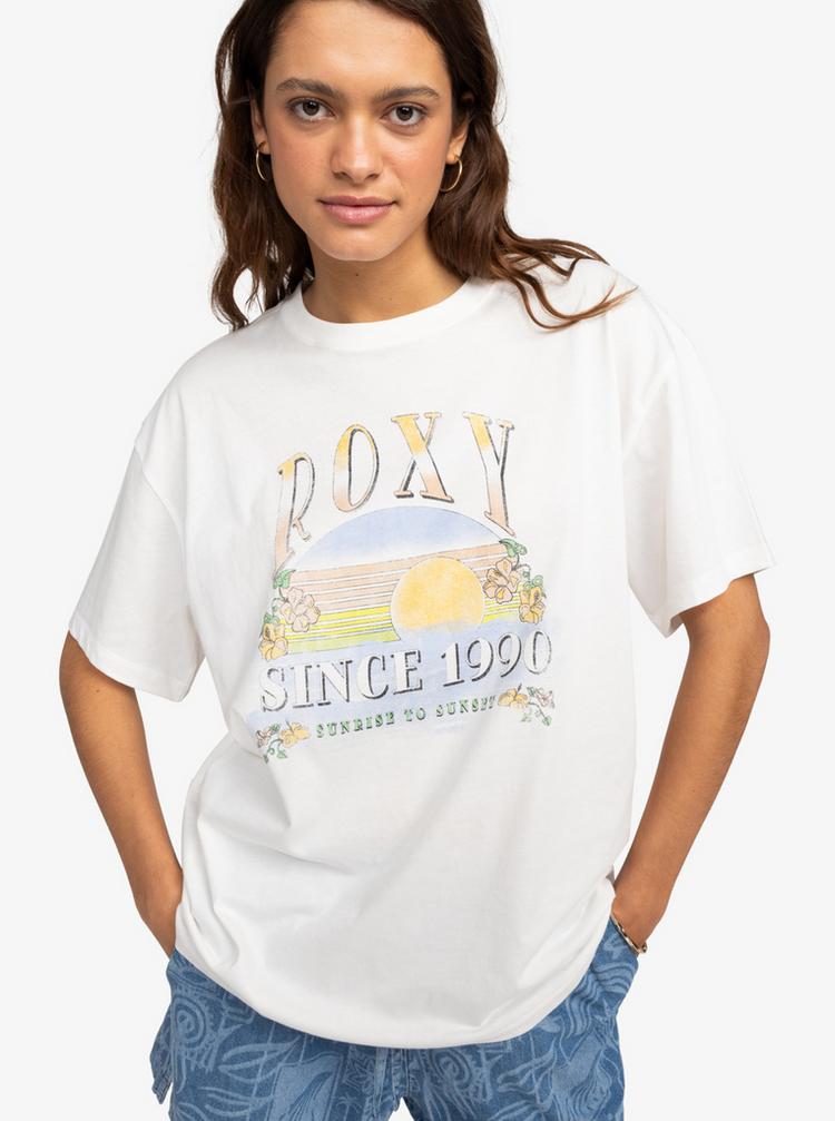Roxy Roxy Dreamers T-Shirt Damen - snow white - 0 | SportScheck