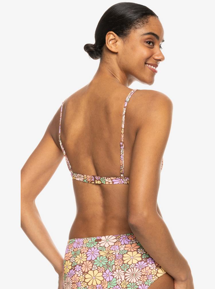 Roxy Roxy All About Sol Bikini Oberteil Damen - root beer all about sol mini - 1 | SportScheck