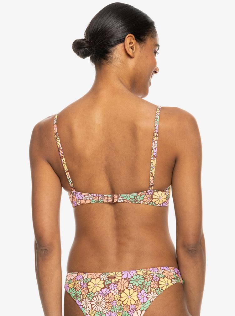 Roxy Roxy All About Sol Bikini Oberteil Damen - root beer all about sol mini - 1 | SportScheck