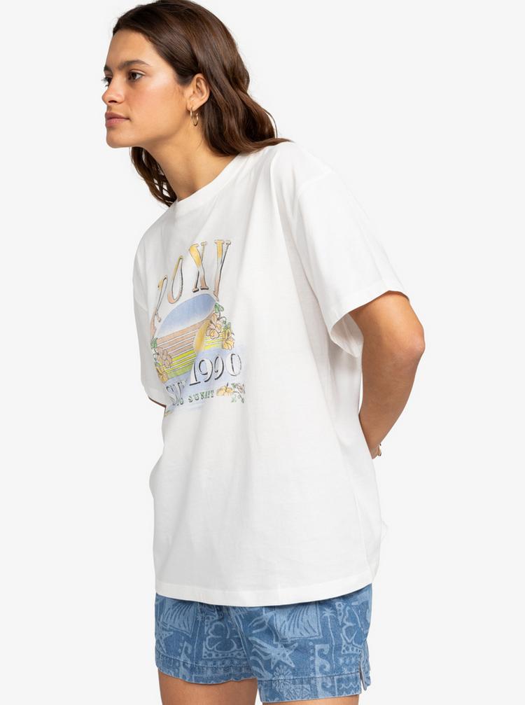 Roxy Roxy Dreamers T-Shirt Damen - snow white - 2 | SportScheck