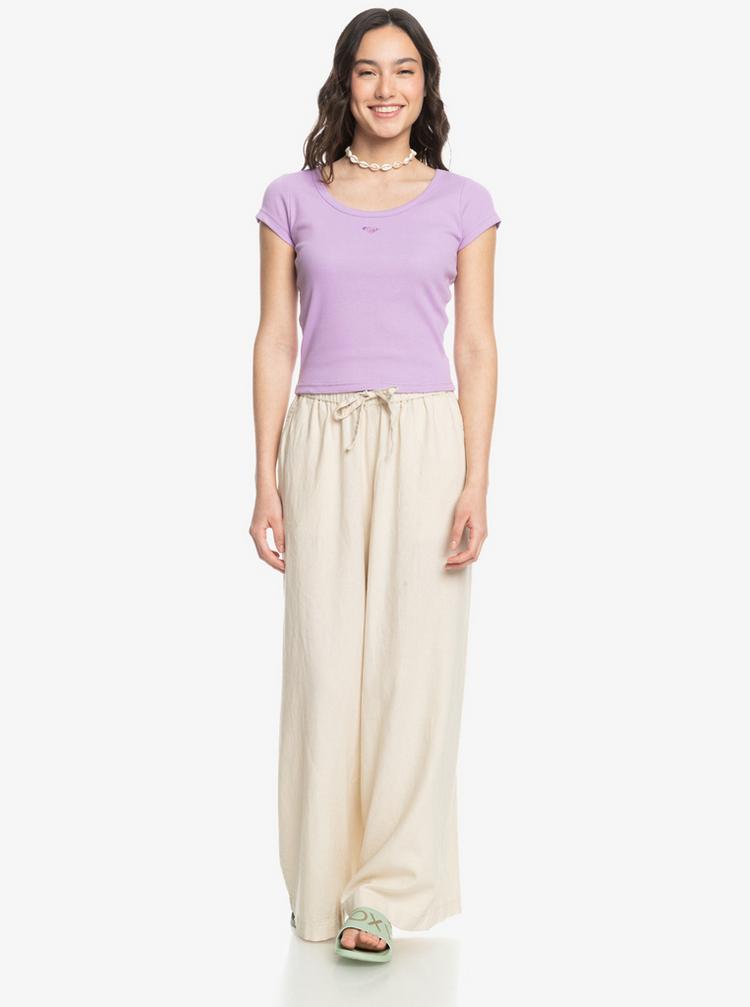 Roxy Roxy Time for Tee T-Shirt Damen - crocus petal - 4 | SportScheck