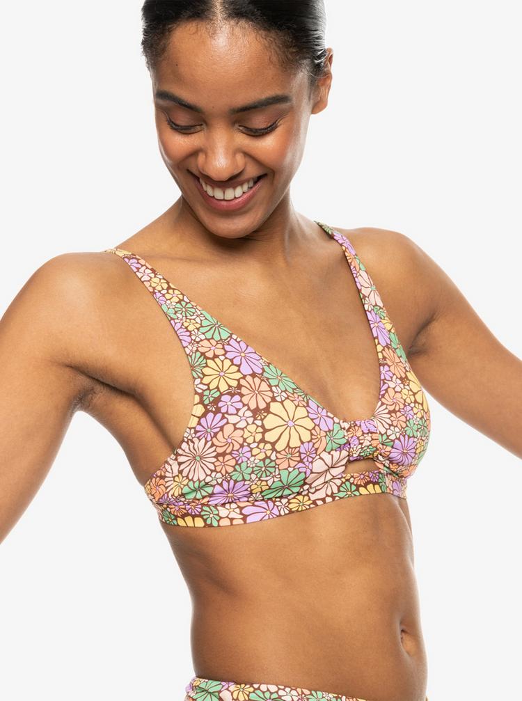 Roxy Roxy All About Sol Bikini Oberteil Damen - root beer all about sol mini - 2 | SportScheck