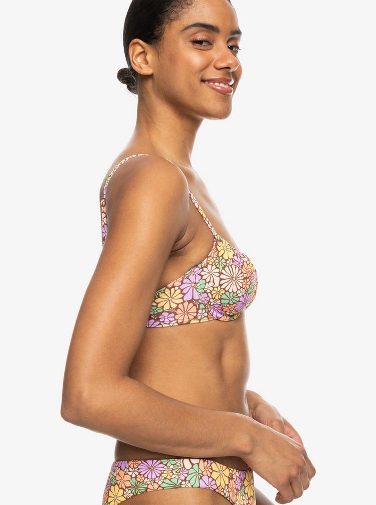 Roxy Roxy All About Sol Bikini Oberteil Damen - root beer all about sol mini - 2 | SportScheck