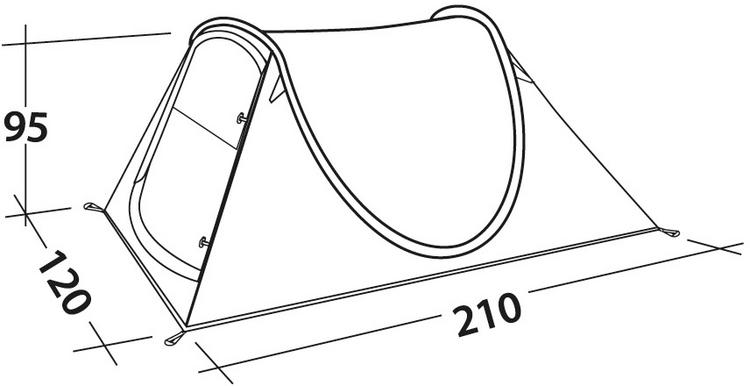 easy camp easy camp Pop Up Kuppelzelt - gr&uuml;n - 4 | SportScheck