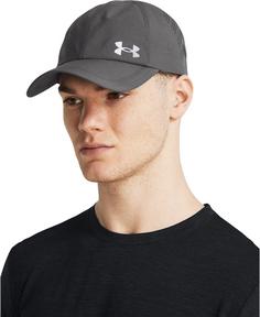 Rückansicht von Under Armour M VELOCITI LOW ADJ Cap Herren castlerock