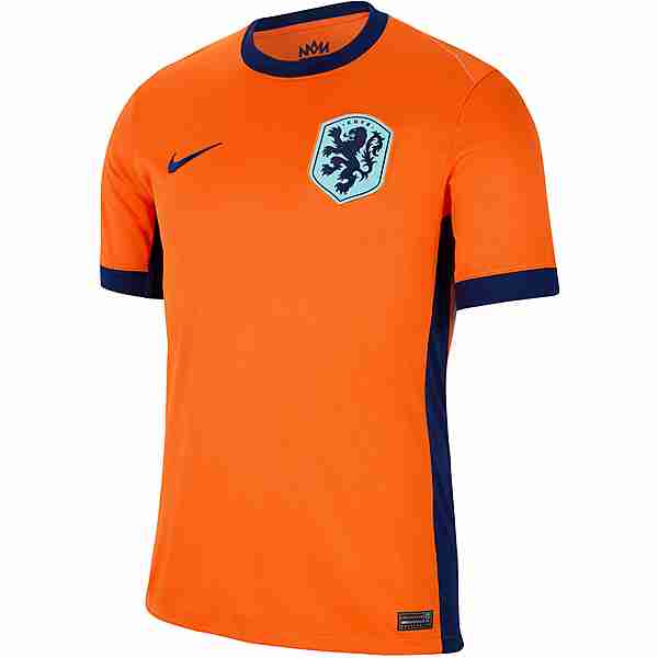 Nike Niederlande 2024 Heim Fußballtrikot Herren safety orange-blue void-copa-blue void