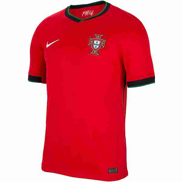 Nike Portugal 2024 Heim Fußballtrikot Herren university red-pine green-sail