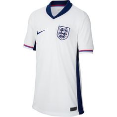 Nike England 2024 Heim Fußballtrikot Kinder white-blue void