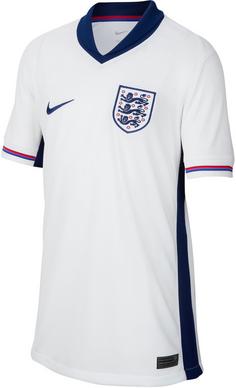 Nike England 2024 Heim Fußballtrikot Kinder white-blue void