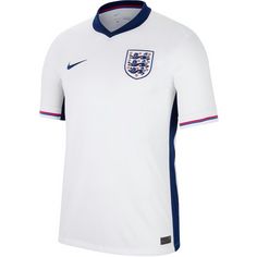 Nike England 2024 Heim Fußballtrikot Herren white-blue void