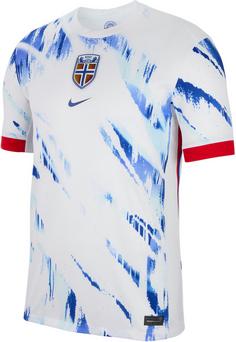 Nike Norwegen 2024 Auswärts Fußballtrikot Herren white