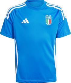 adidas Italien EM24 Heim Fußballtrikot Kinder blue