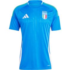 adidas Italien EM24 Heim Fußballtrikot Herren blue
