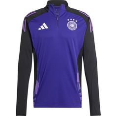 adidas DFB EM24 Fanshirt Herren team colleg purple