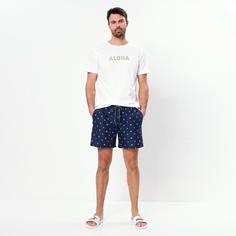 Rückansicht von Maui Wowie Badeshorts Herren dress blues