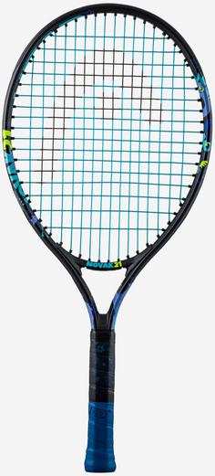 Rückansicht von HEAD Novak 19 Tennisschläger Kinder black-blue