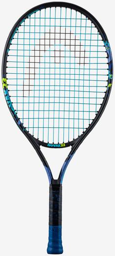 Rückansicht von HEAD Novak 23 Tennisschläger Kinder black-blue