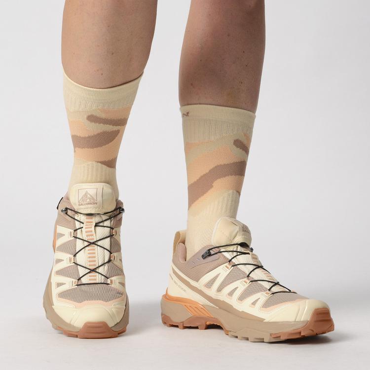 Salomon Salomon X ULTRA 360 EDGE Wanderschuhe Damen - natural-shortbread-prairie sunset - 0 | SportScheck