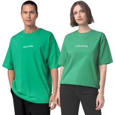 Rückansicht von ON VACATION Martini T-Shirt green