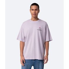 Rückansicht von ON VACATION Mi Casa T-Shirt light purple