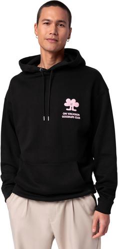 Rückansicht von ON VACATION Goodlife Club Hoodie black