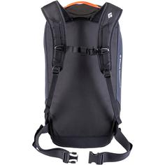 Rückansicht von Black Diamond STONE 42 DUFFEL Kletterrucksack carbon