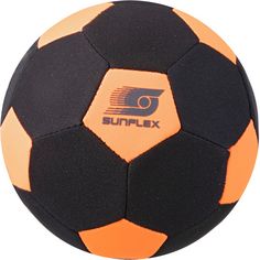 Sunflex NEOPREN FUSSBALL Softball orange-schwarz
