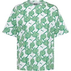 PUMA Blossom T-Shirt Damen archive green