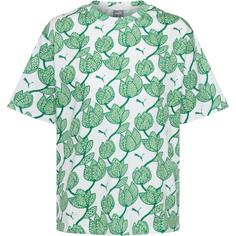 PUMA Blossom T-Shirt Damen archive green