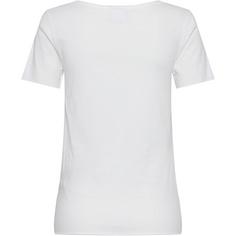 Rückansicht von CHAMPION Minimalist Resort T-Shirt Damen white
