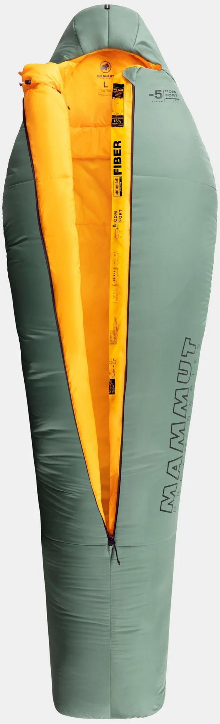 Mammut Mammut Comfort Fiber Bag -5C Kunstfaserschlafsack - deep cypress - 0 | SportScheck